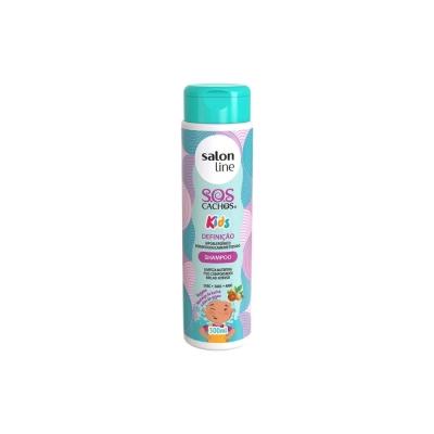 Shampoo salon line kids, 300ml cachos definicao