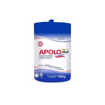 Algodao apolo, 500gr rolo