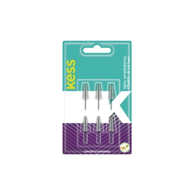 Escova dental kess, refil interdental al ref1993