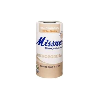 Fita microporosa missner , 10cmx4.5m