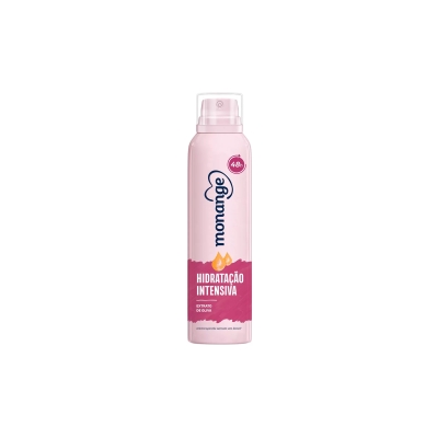 Desodorante aerosol monange, 150ml hidratacao intensiva 