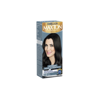 Coloracao maxton, 28 preto tabaco