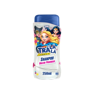 Shampoo aventura tra la la, 250ml brilho poderoso