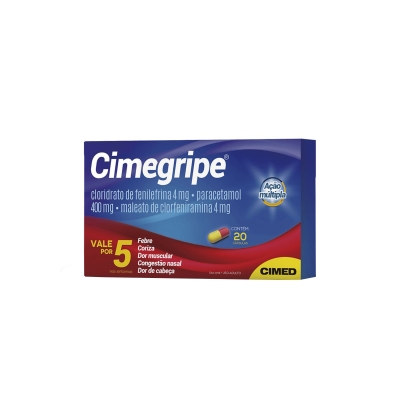 Cimegripe, 20caps