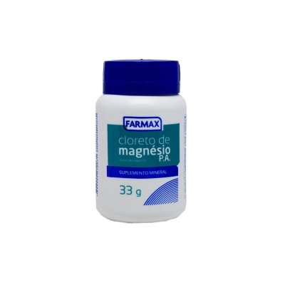 Cloreto magnesio farmax, 33gr po 