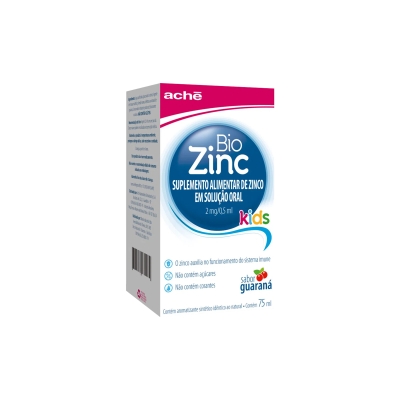 Biozinc kids, 2mg 75ml solucao