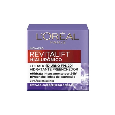 Creme facial revitalift, fps20 50ml hialuronico dia