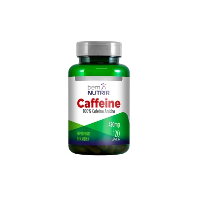 Caffeine bem nutrir, 420mg 120caps