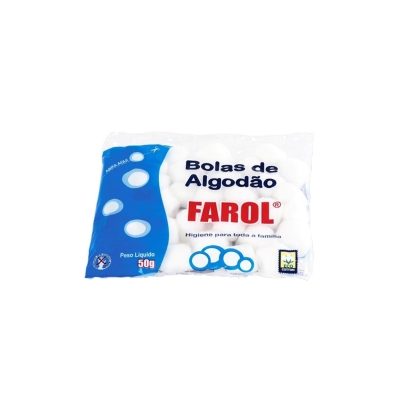 Algodao farol, 50gr bola