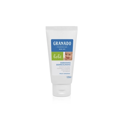 Hidratante dermocalmante bebe granado, 120ml peles sensiveis