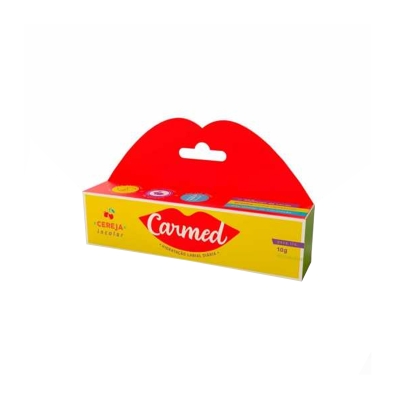 Carmed pomada labial, 10gr cereja