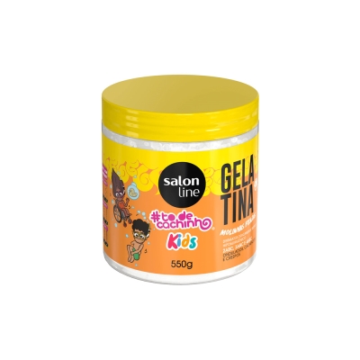 Gelatina salon line, 550gr to de cachinho molinhas fixadas