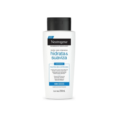 Hidratante corporal neutrogena, 200ml hidrata e suaviza