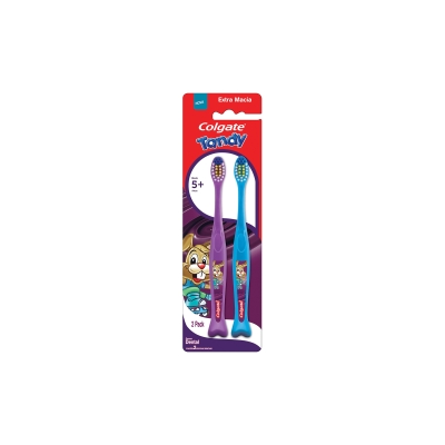 Escova dental colgate kids, 2un 5+