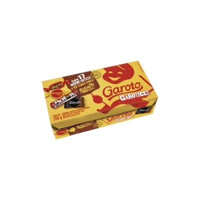 Caixa bombom garoto, 250gr