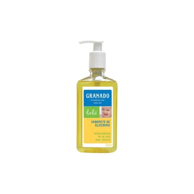 Sabonete liquido bebe granado, 250ml tradicional