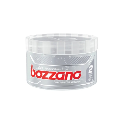 Gel fixador bozzano, 300gr incolor