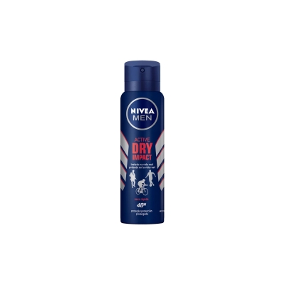 Desodorante aerosol nivea, 150ml dry for men