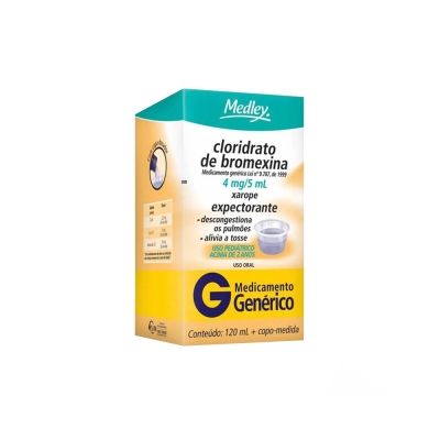 CLORIDRATO DE BROMEXINA MEDLEY XAROPE INFANTIL 120ML