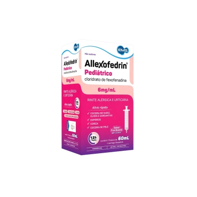 ALLEXOFEDRIN PEDIATRICO 6MG 60ML 