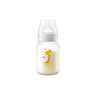 Mamadeira anticolic avent, 260ml 1+ girafa