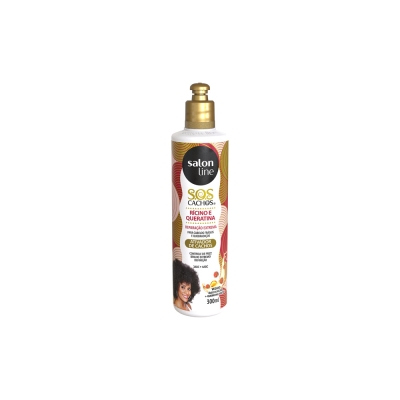 Ativador cachos salon line, 300ml sos ricino queratina