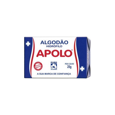 Algodao apolo, 25gr 