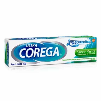 Creme corega, 40gr menta