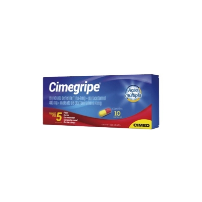 Cimegripe, 10caps