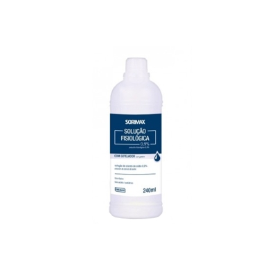 Solucao soro fisiologico sorimax, 250ml