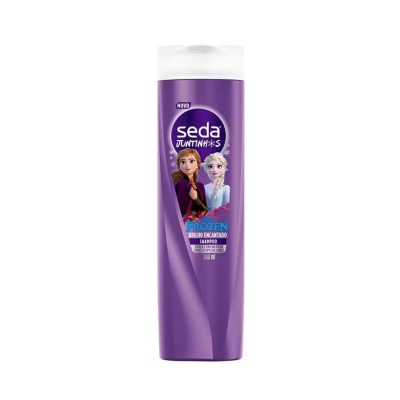 Shampoo seda, 300ml juntinhos todos tipos cabelos