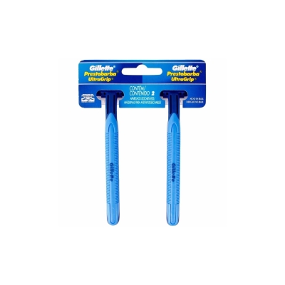 Aparelho barbear gillette, 2un ultragrip