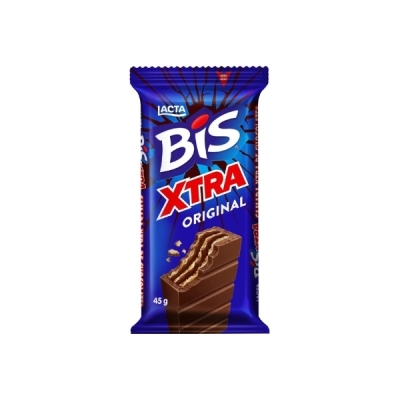 Chocolate bis extra, 45gr ao leite
