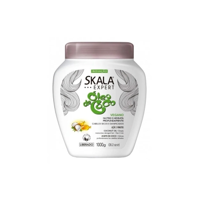 Creme tratamento skala, 1kg oleo coco