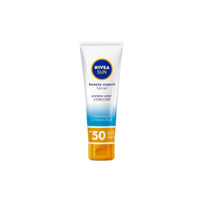 Protetor solar nivea, fps50 50gr beauty expert facial cor