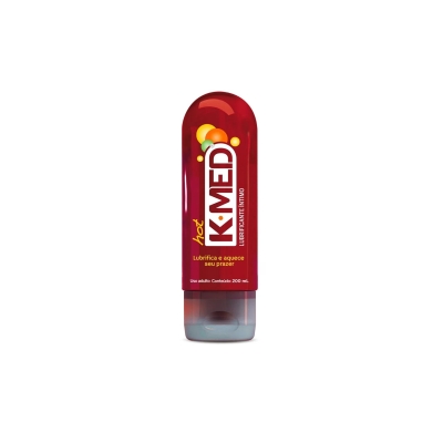 Gel lubrificante kmed, 200ml hot