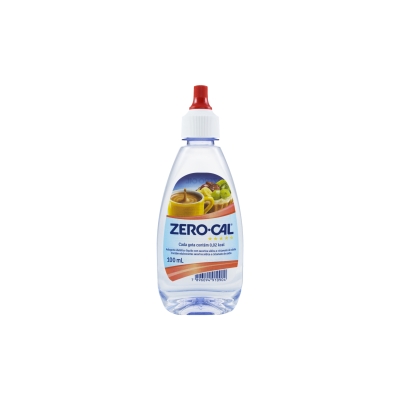 Adocante zero cal, 100ml sacarina