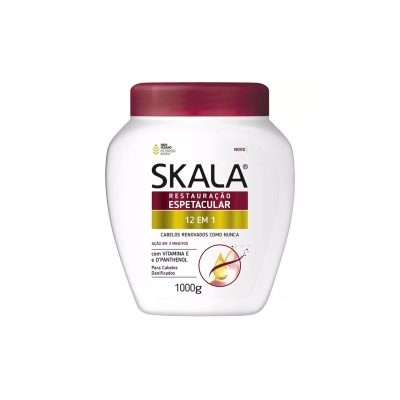 Creme tratamento skala, 1kg restauracao 12em1