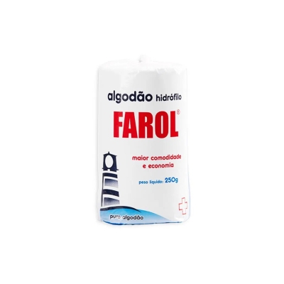 Algodao farol, 250gr rolo