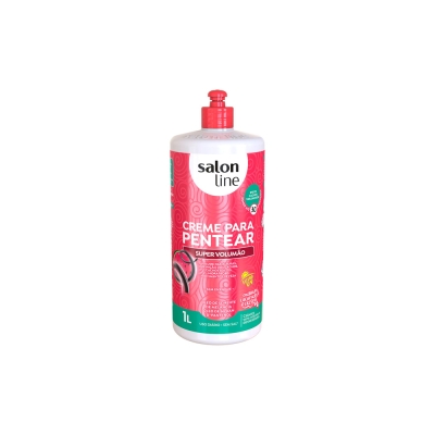 Creme pentear salon line, 1l super volumao