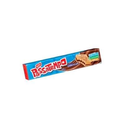 Biscoito passatempo, 140gr recheio chocolate