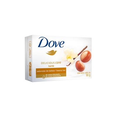 Sabonete dove, 90gr karite e baunilha