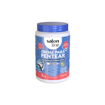 Creme pentear salon line, 1l hidratacao profunda