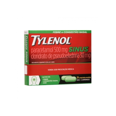 Tylenol sinus, 24comp