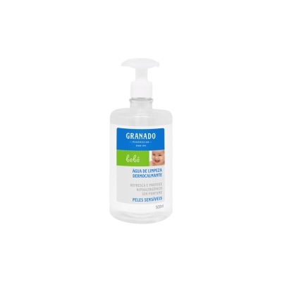 Agua limpeza granado bebe, 500ml dermocalmante pele sensivel