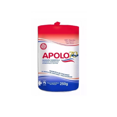 Algodao apolo, 250gr rolo