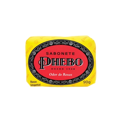 Sabonete phebo, 90gr odor rosas