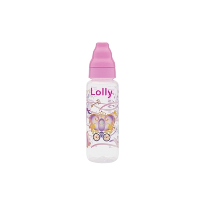 Mamadeira lolly tip, 240ml rosa 1360-01