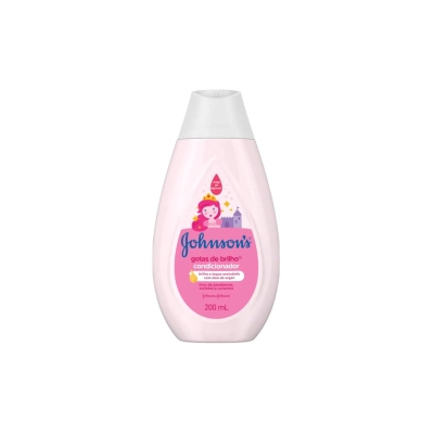 Condicionador johnsons baby, 200ml gotas brilho