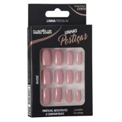 Unhas posticas macrilan, 36un cor natural